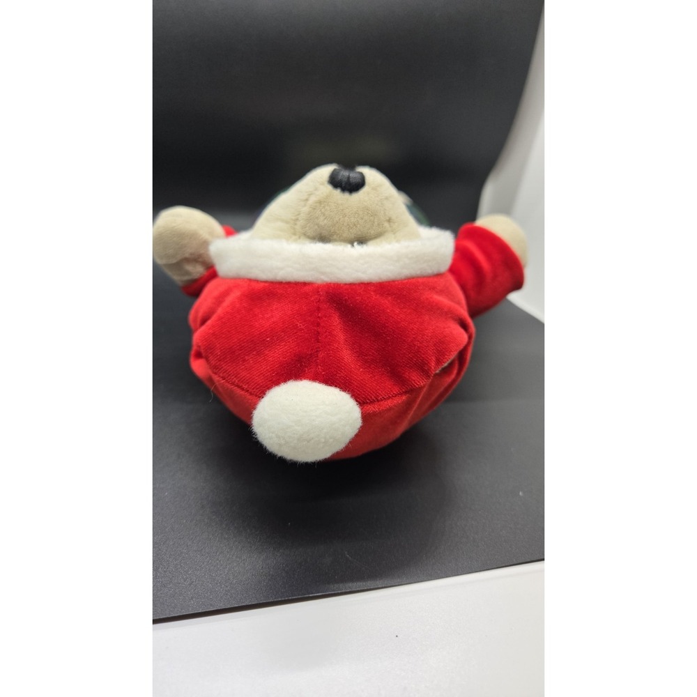 Starbucks China Holiday Santa Bearista 2018 Red Christmas Bear Plush - Picture 4 of 6